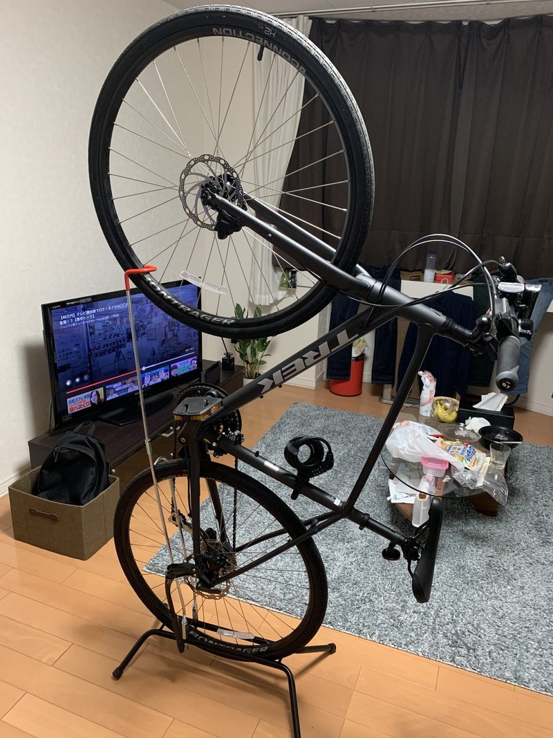 部屋に自転車縦置きしたらオシャレになるよ Kon Note 部屋に自転車縦置きしたらオシャレになるよ Kon Note