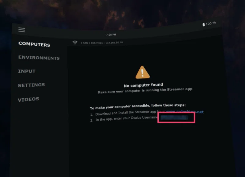 Mac環境 Oculus Quest 2でvirtual Desktopを使うための備忘録 オオバ Uiデザイナー支援型unityエンジニア Note
