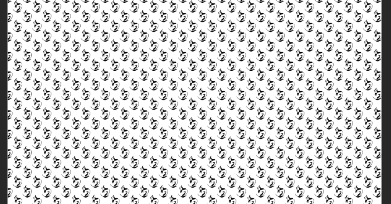Photoshopのカスタムシェイプを使ってシームレスなパターン背景を作るには 森侑樹 Note