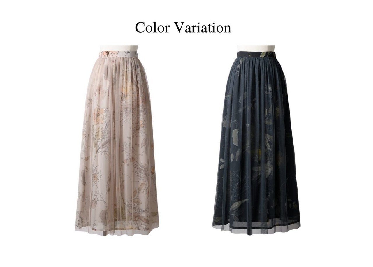この秋の買い足しにおすすめ。こなれ感漂う完全オリジナルの花柄 この秋の買い足しにおすすめ。こなれ感漂う完全オリジナルの花柄