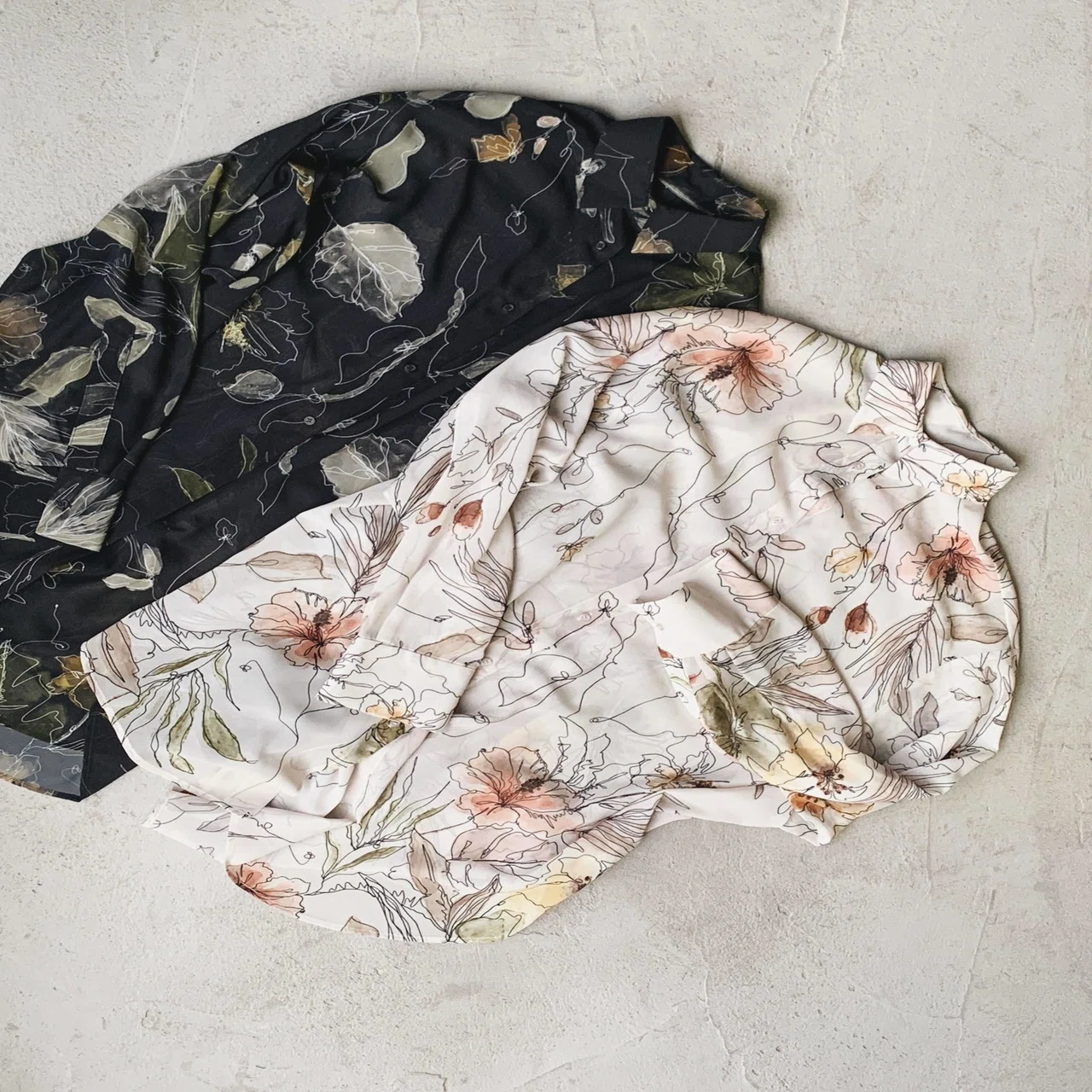 この秋の買い足しにおすすめ。こなれ感漂う完全オリジナルの花柄 