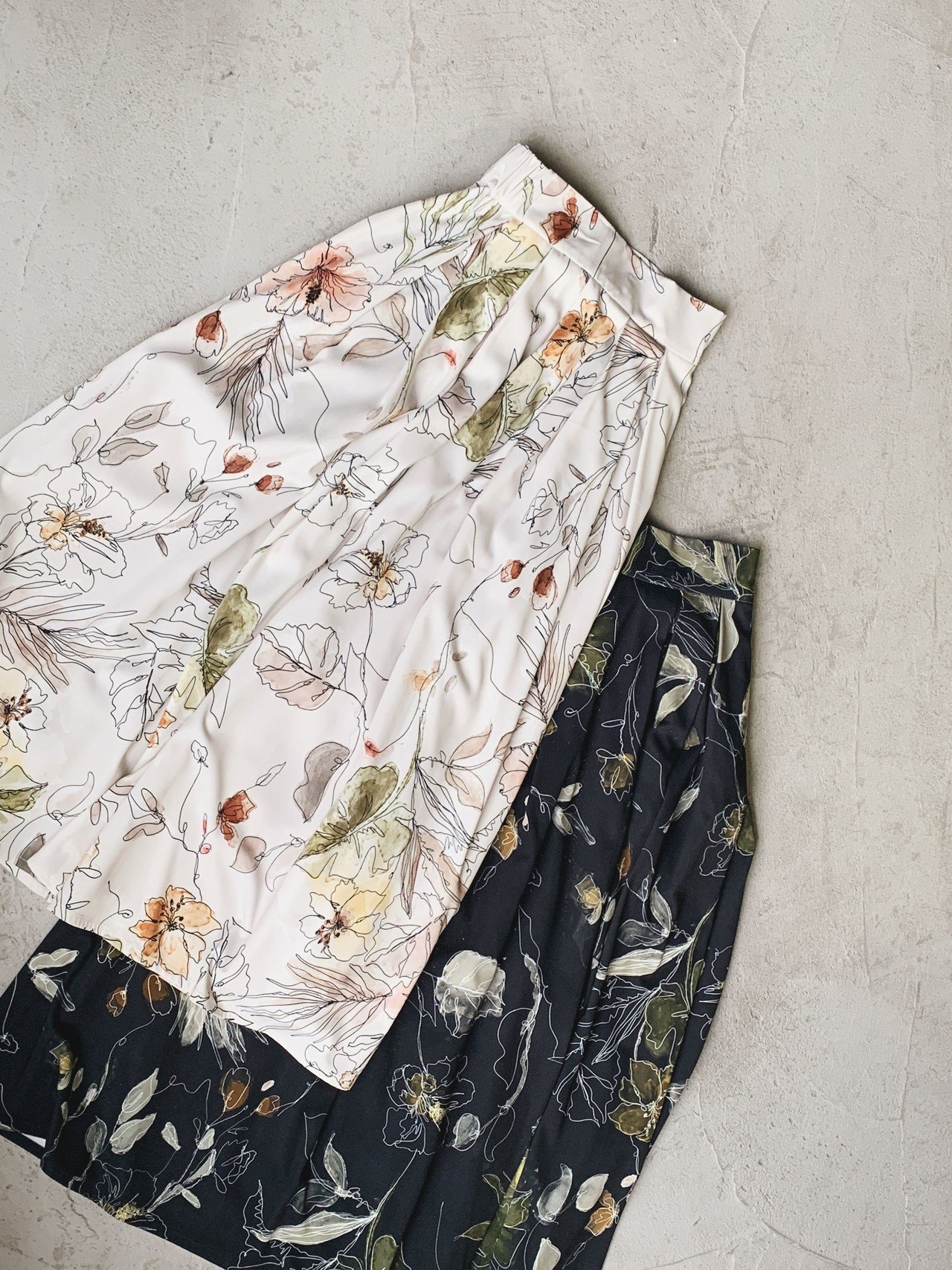 この秋の買い足しにおすすめ。こなれ感漂う完全オリジナルの花柄 ...