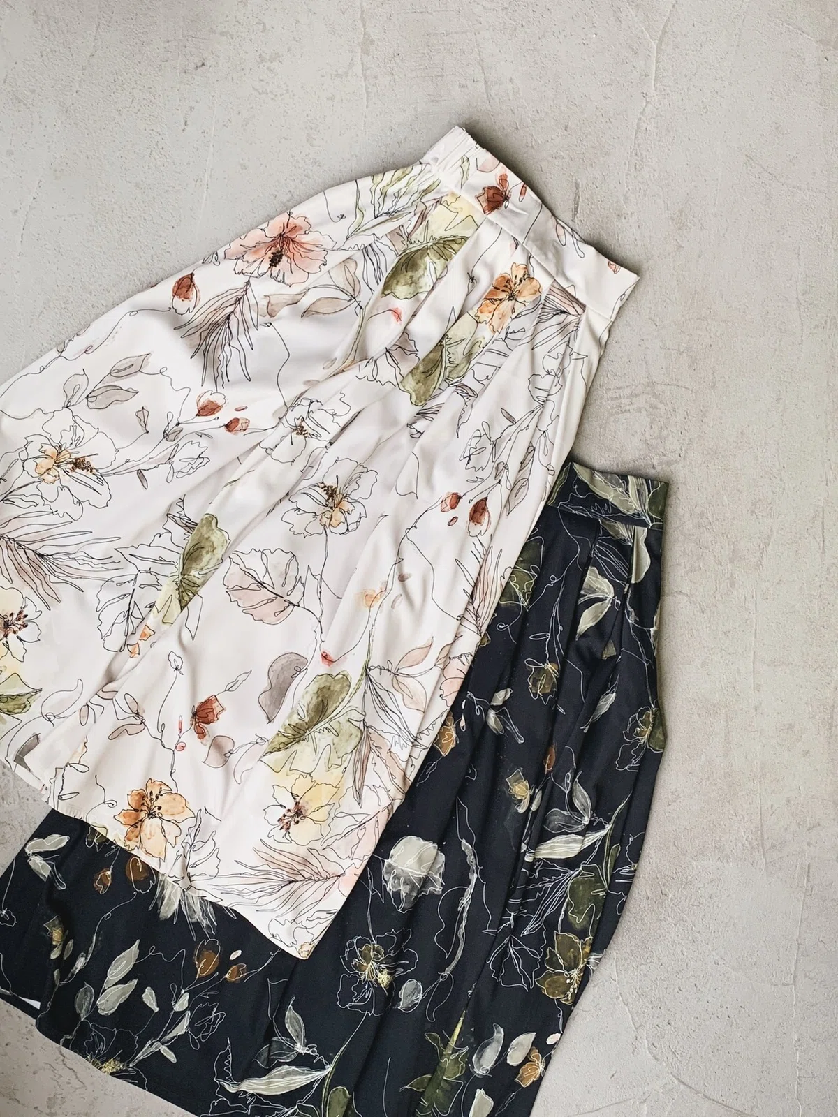 この秋の買い足しにおすすめ。こなれ感漂う完全オリジナルの花柄