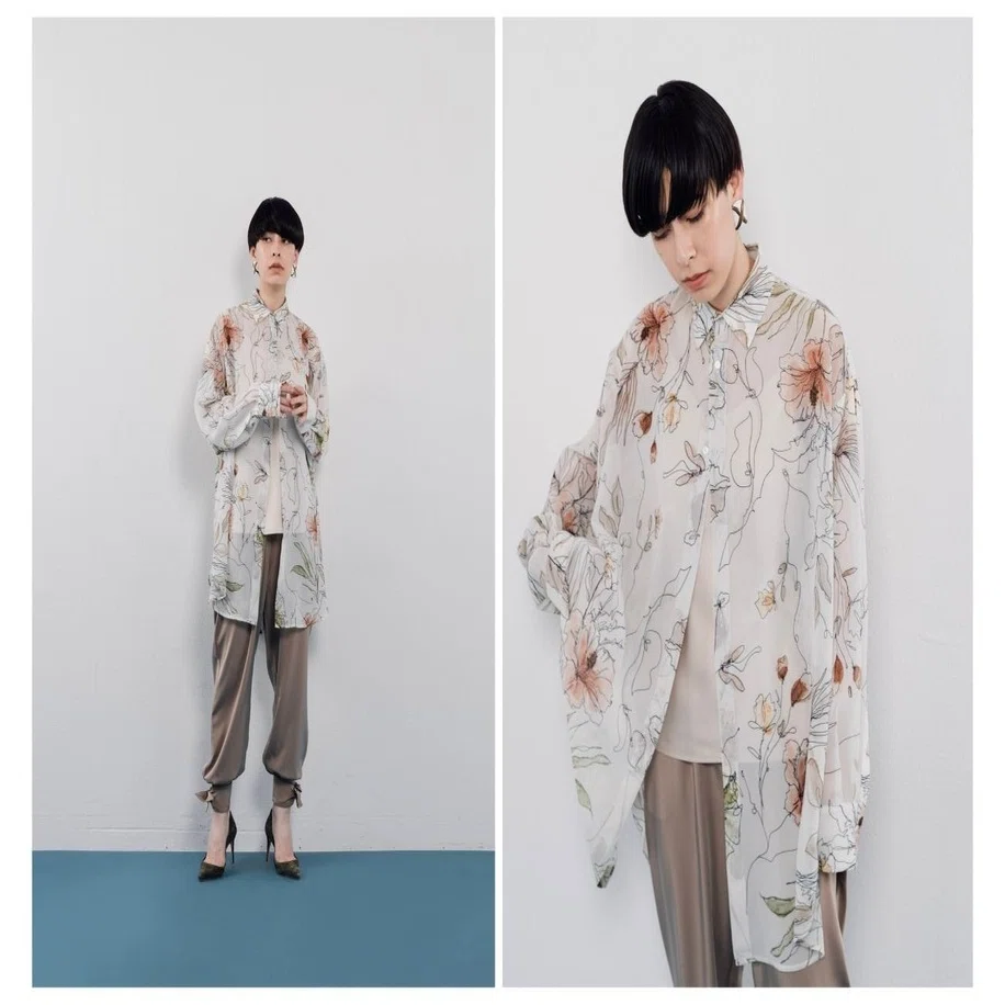 この秋の買い足しにおすすめ。こなれ感漂う完全オリジナルの花柄 