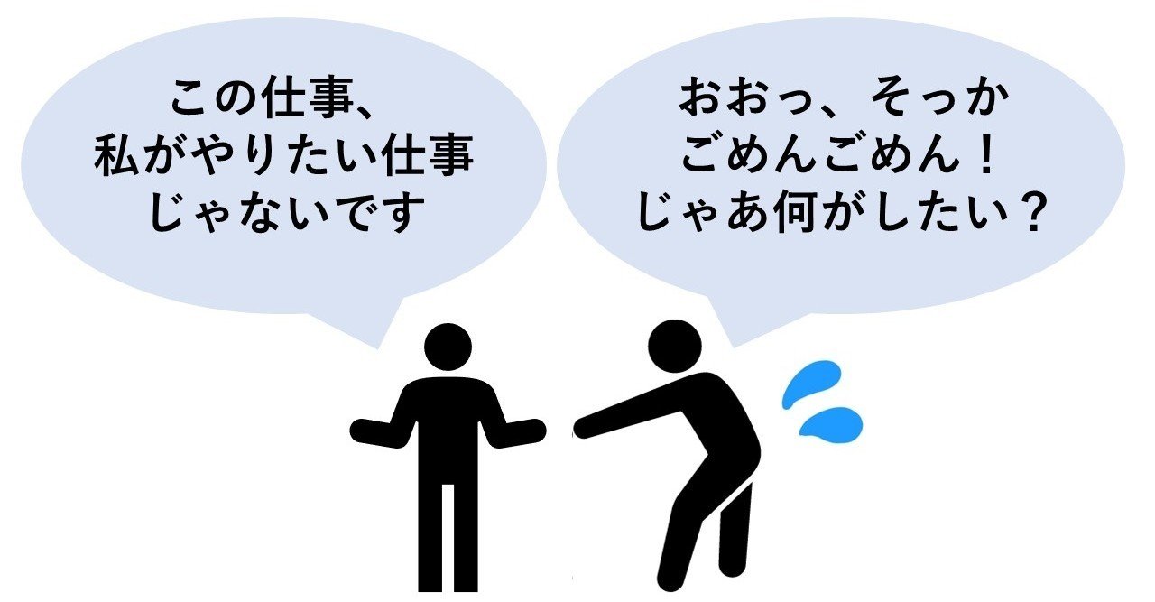 メンバーに この仕事 やりたい仕事じゃないです と言われたら 動画つき 長村禎庸 Evem Note