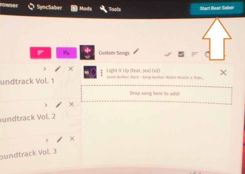 Oculusquest2でoculus版のbeatsaberにカスタム曲を入れる Mod導入 ぴちゅった Note