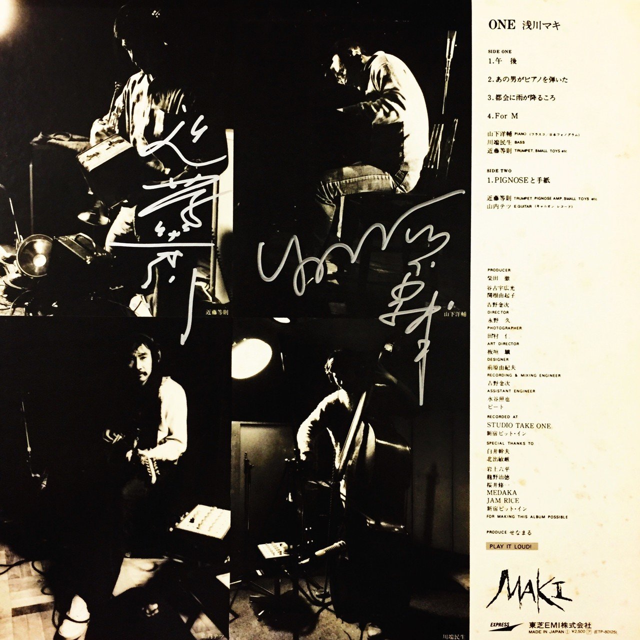 reading note『3』当時のメンバーのサイン入り reading note『3』当時のメンバーのサイン入り - 邦楽オンライン