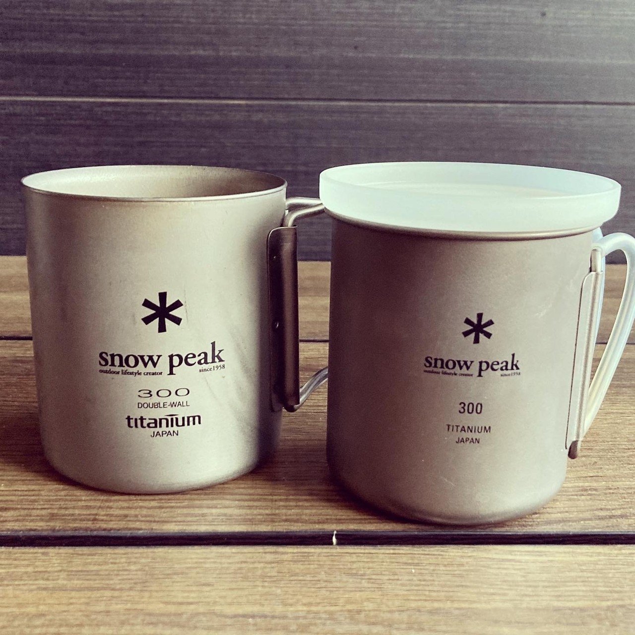 スノーピークのチタンマグ300にぴったりのフタ｜Daisuke Ueshima