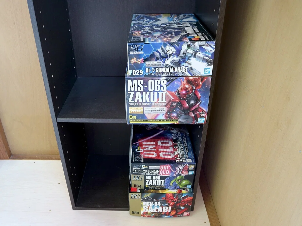 作品収納 ガンプラの空き箱で簡易的な収納ボックスを作る方法 ジンのガンプラ研究室 Note 作品収納 ガンプラの空き箱で簡易的な収納ボックスを作る方法 ジンのガンプラ研究室 Note