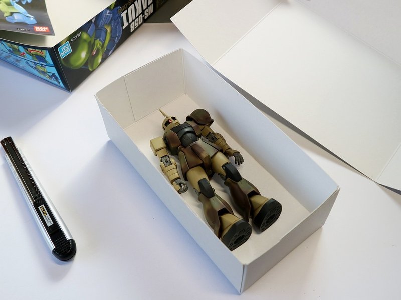 作品収納 ガンプラの空き箱で簡易的な収納ボックスを作る方法 ジンのガンプラ研究室 Note
