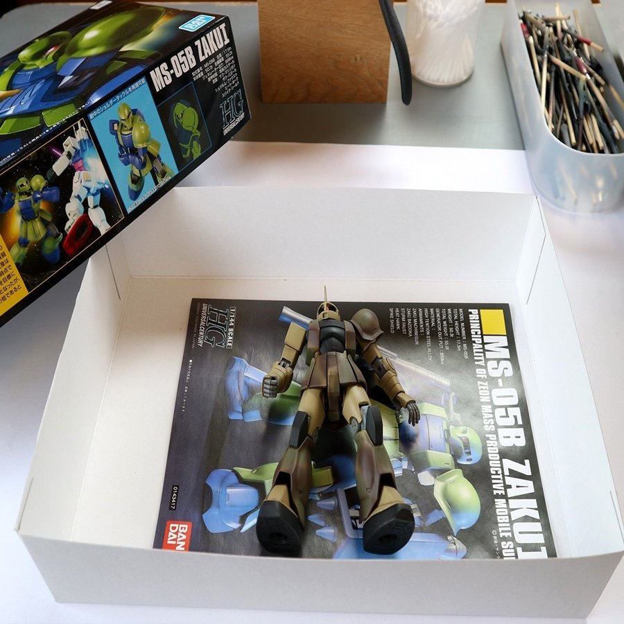 作品収納 ガンプラの空き箱で簡易的な収納ボックスを作る方法 ジンのガンプラ研究室 Note