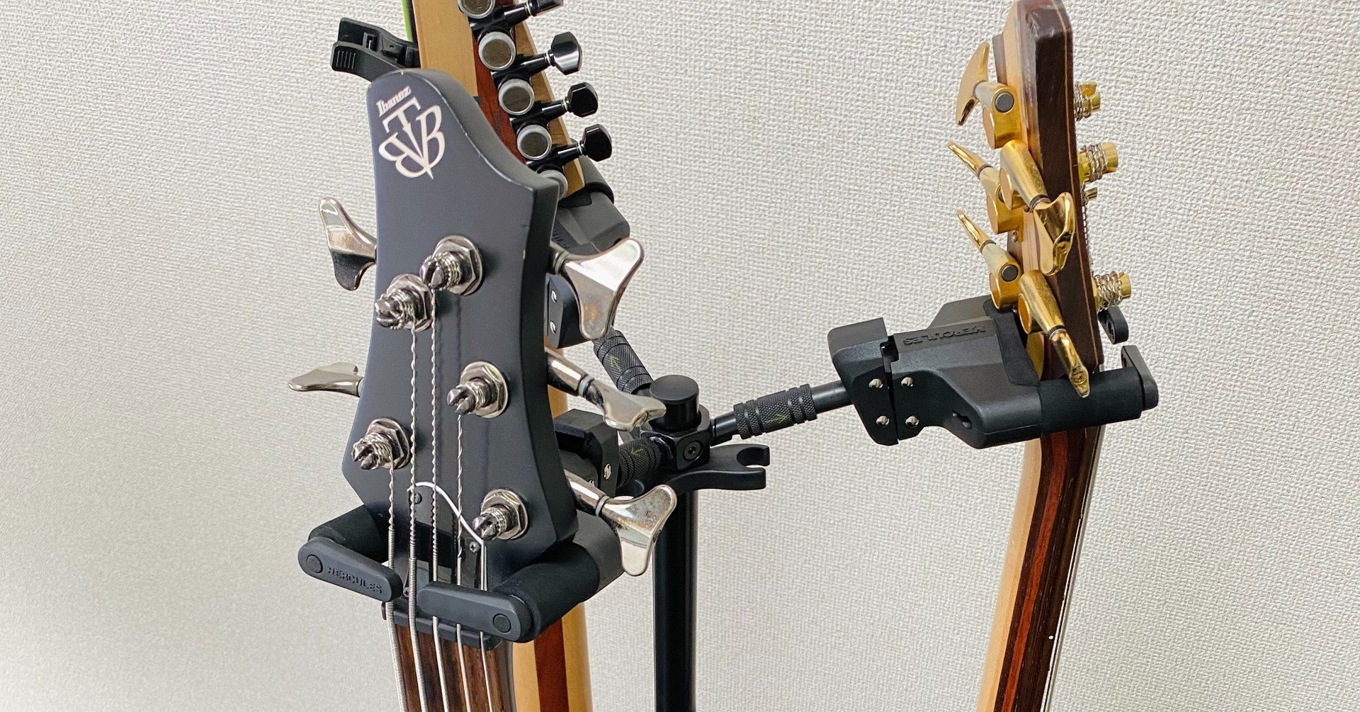 ギタースタンド ネックロック付き 変形ギターにオススメ ハーキュレス HERCULES GS412B PLUS 