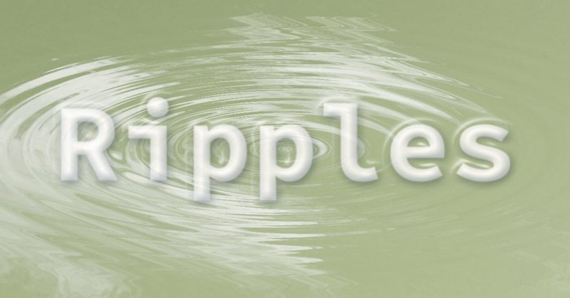 Photoshop 波紋 Kyou Note Photoshop 波紋 Kyou Note