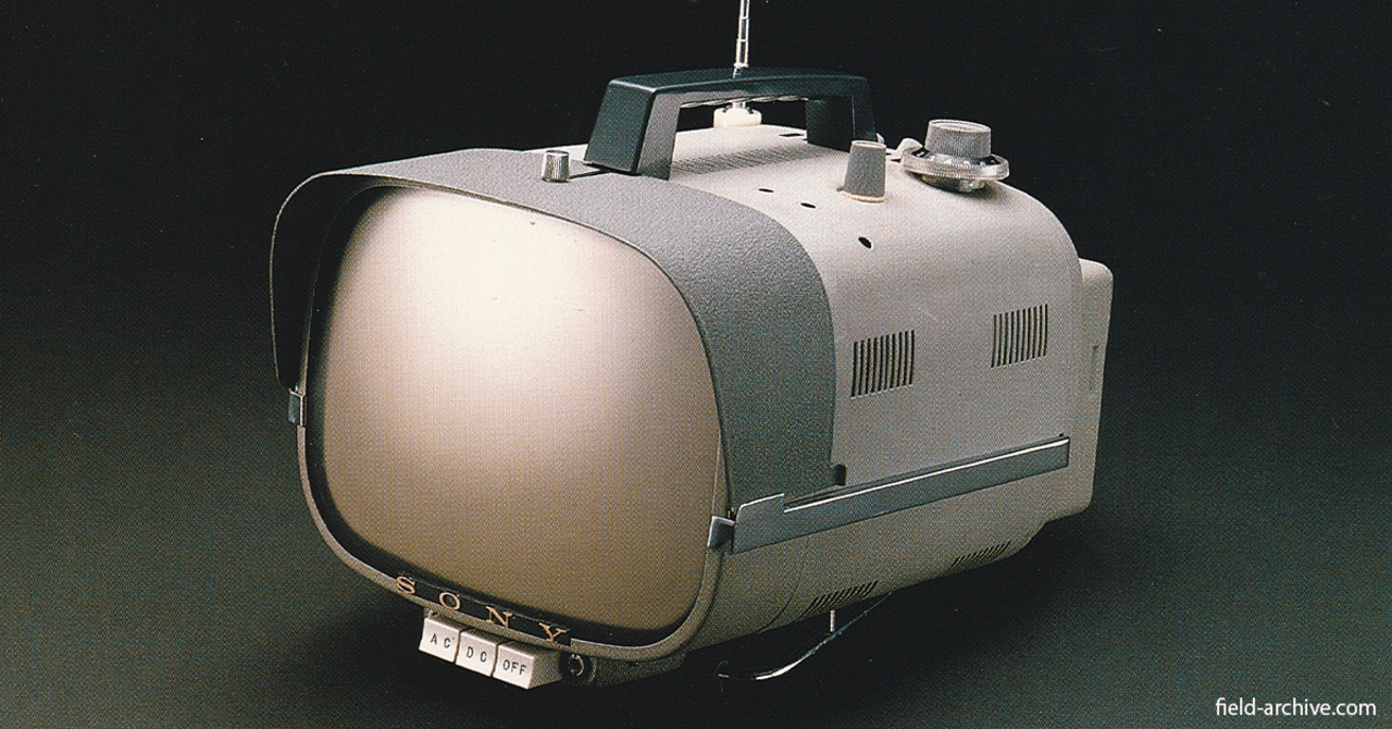 自作の受像機 (テレビ) で試験電波を受信 〜 トランジスタ開発の進歩で