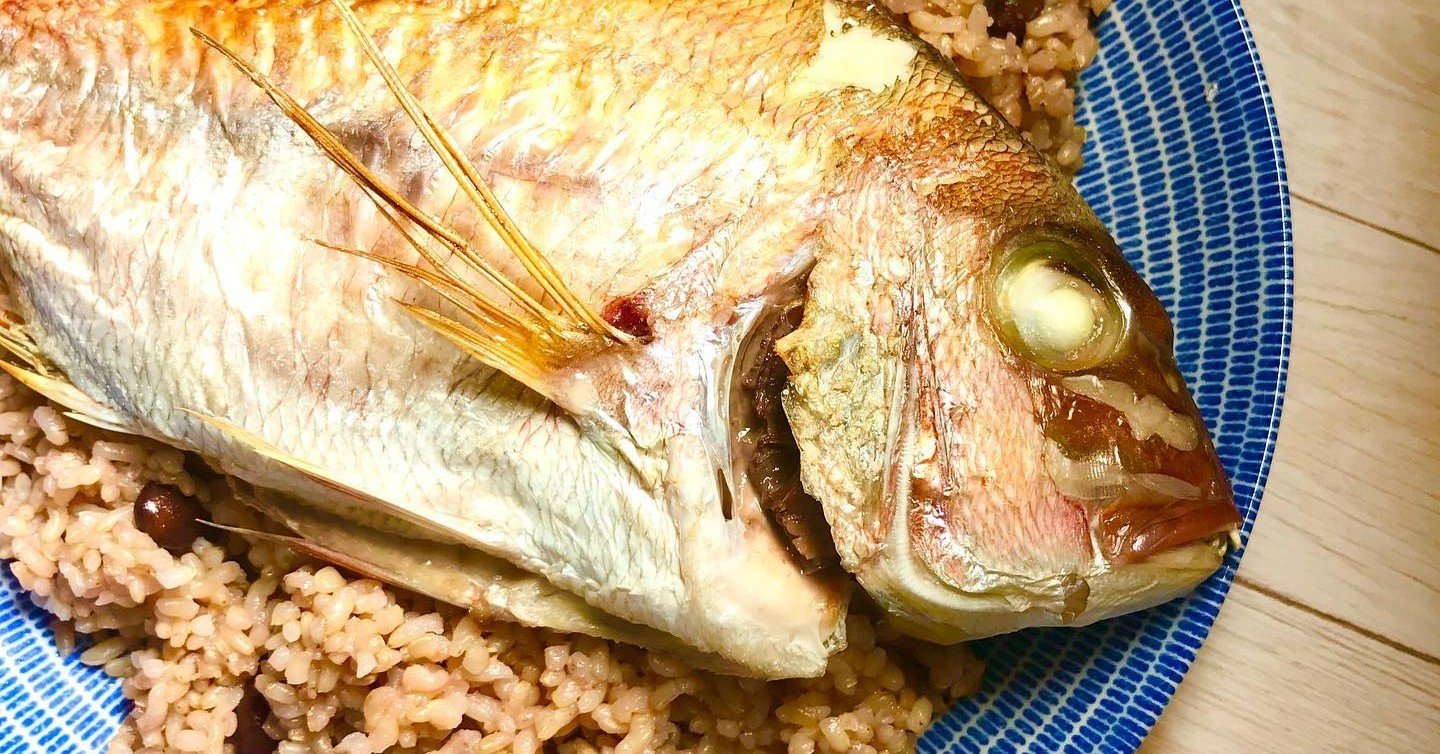 連子鯛 れんこだい を塩焼きにして 御来屋 鳥取のお魚通販 Note