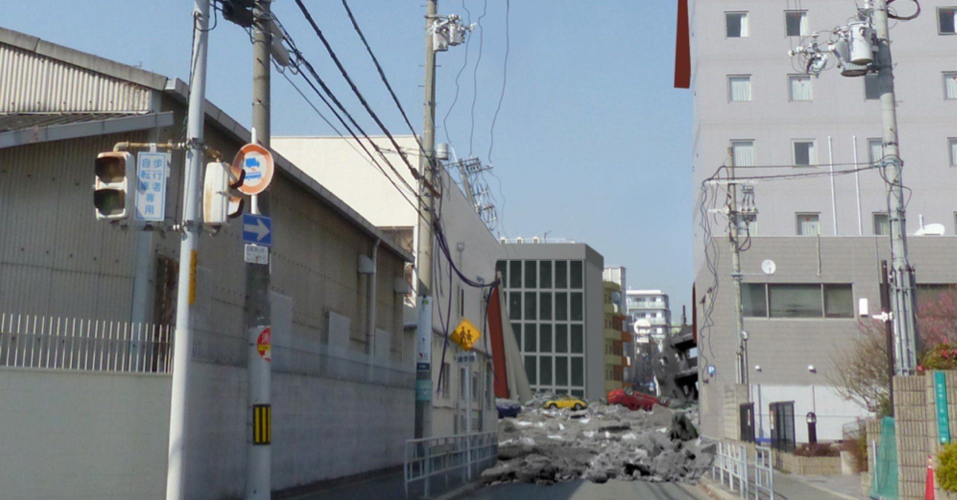 Blenderとphotoshopでマットペイント 瓦礫の街 フジノタカシ Note Blenderとphotoshopでマットペイント 瓦礫の街 フジノタカシ Note