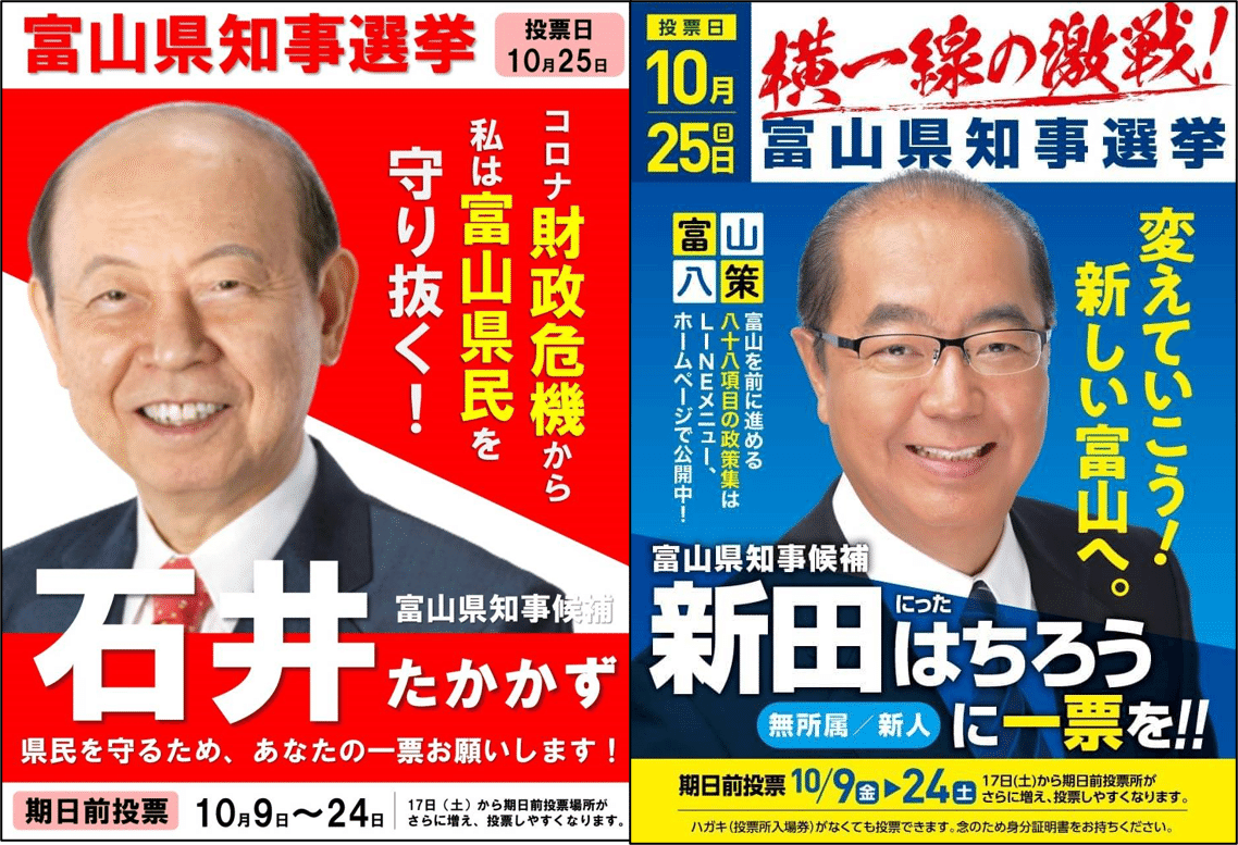 激戦の富山県知事選 投票率はどこまで上がる その影響は 考察その 藤井大輔 ふじいだいすけ Note 激戦の富山県知事選 投票率はどこまで上がる その影響は 考察その 藤井大輔 ふじいだいすけ Note