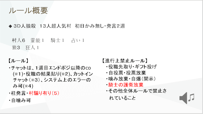 ゼットン隊長のプレミアリーグ 第６節 １３人超人気村特殊ア式 ルール概要 いりねこ Note