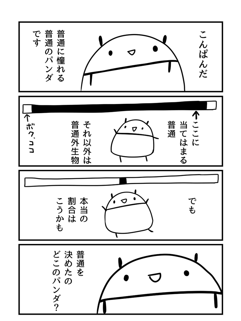 普通に憧れる普通のパンダ どんぐり Lineスタンプ Note 普通に憧れる普通のパンダ どんぐり Lineスタンプ Note