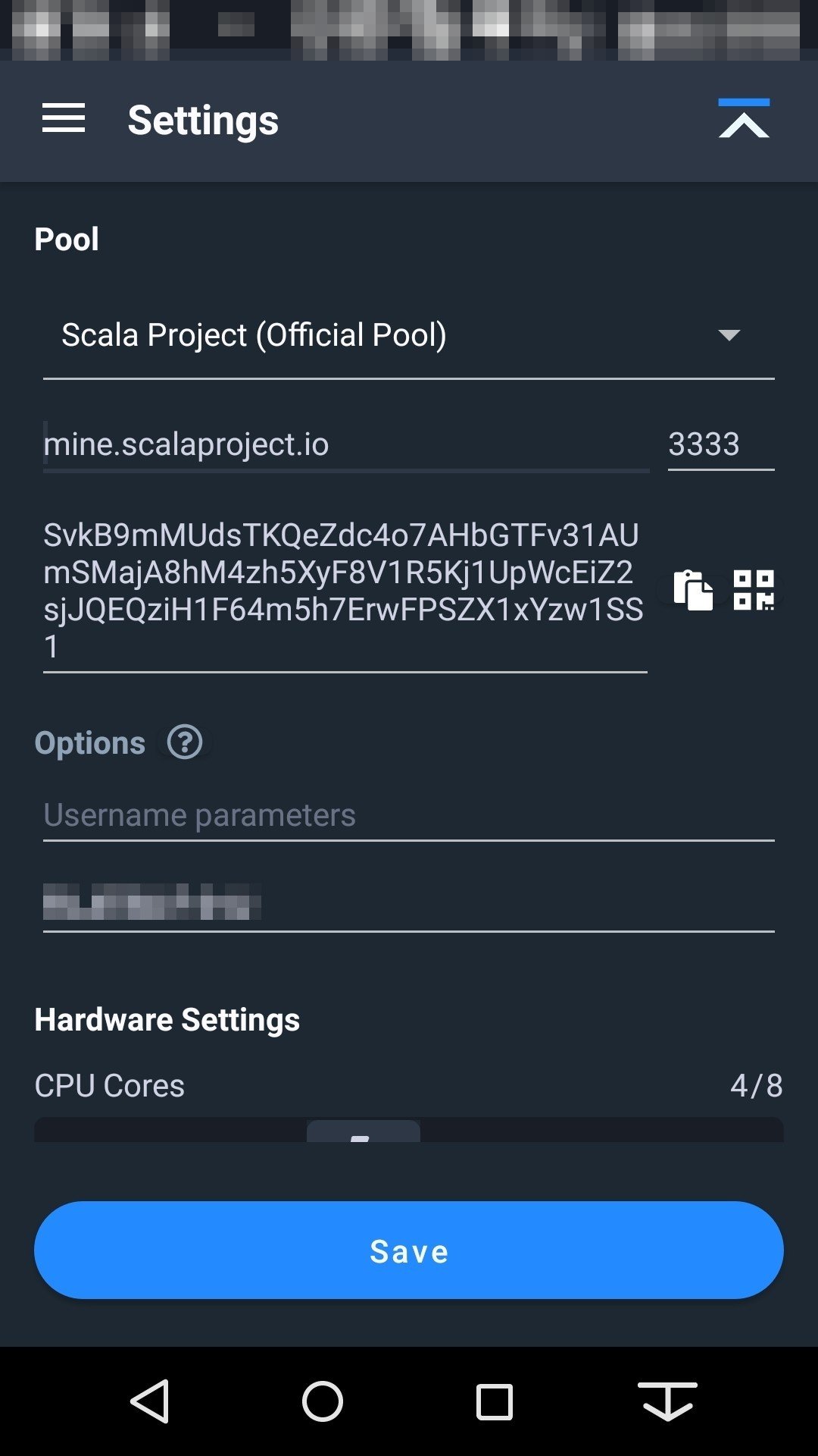 スマホでマイニングしてみた｜origistan