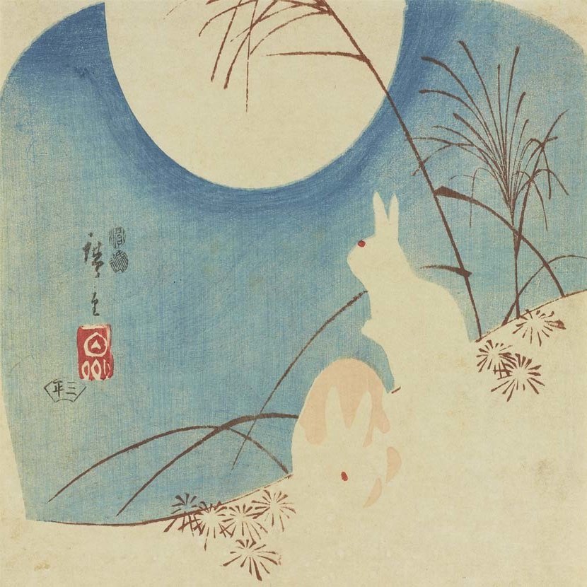 浮世絵のウサギたちをご紹介します 太田記念美術館