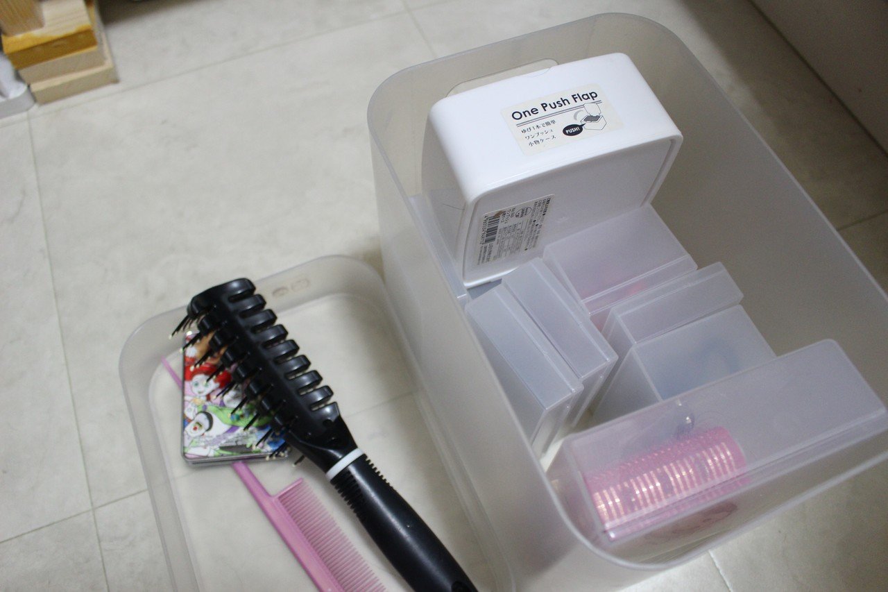 洗面グッズは無印良品のメイクボックスが神レベル！ざっくりだけど