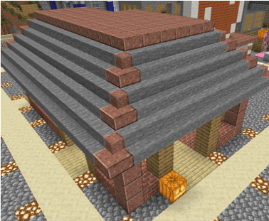 Minecraft 商店街エリアに 花屋 をつくりました オーリオ Note