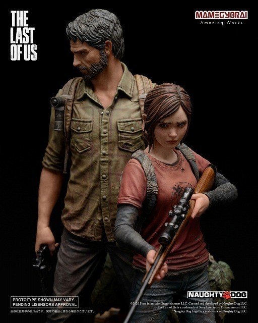 THE LAST OF US × MAMEGYORAI】渾身の一作、「ジョエル＆エリー 1/9