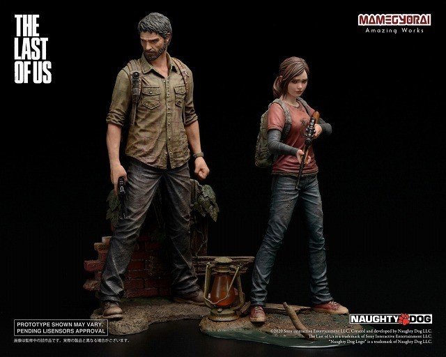 THE LAST OF US × MAMEGYORAI】渾身の一作、「ジョエル＆エリー 1/9