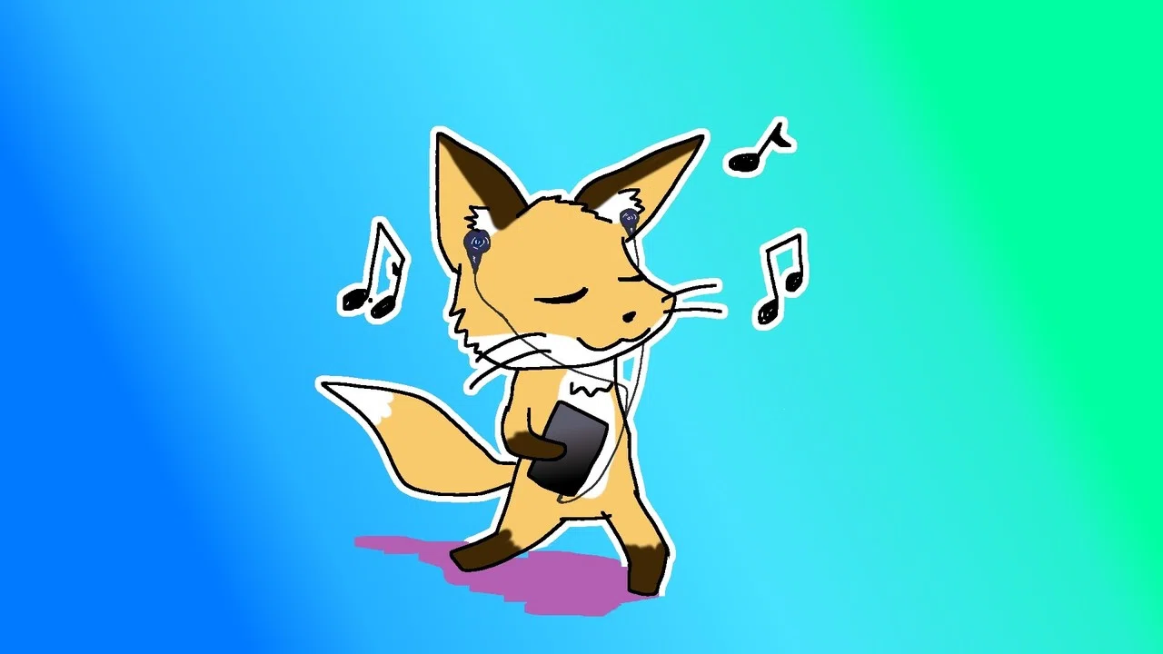 イラストその2｜キタキツネ