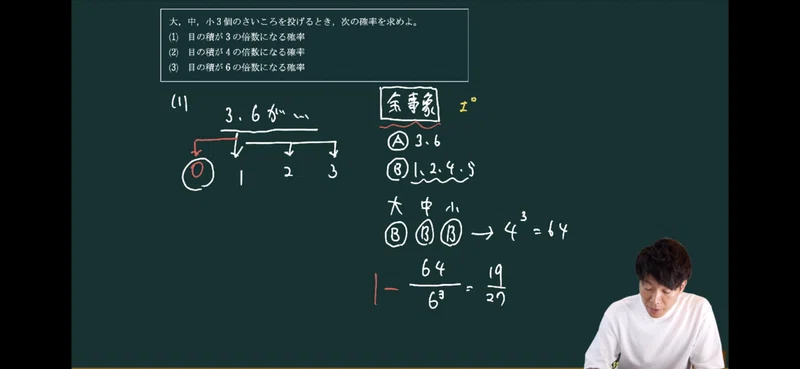 積が の倍数 オモワカ マジさえ確率 4 数学専門塾met Note