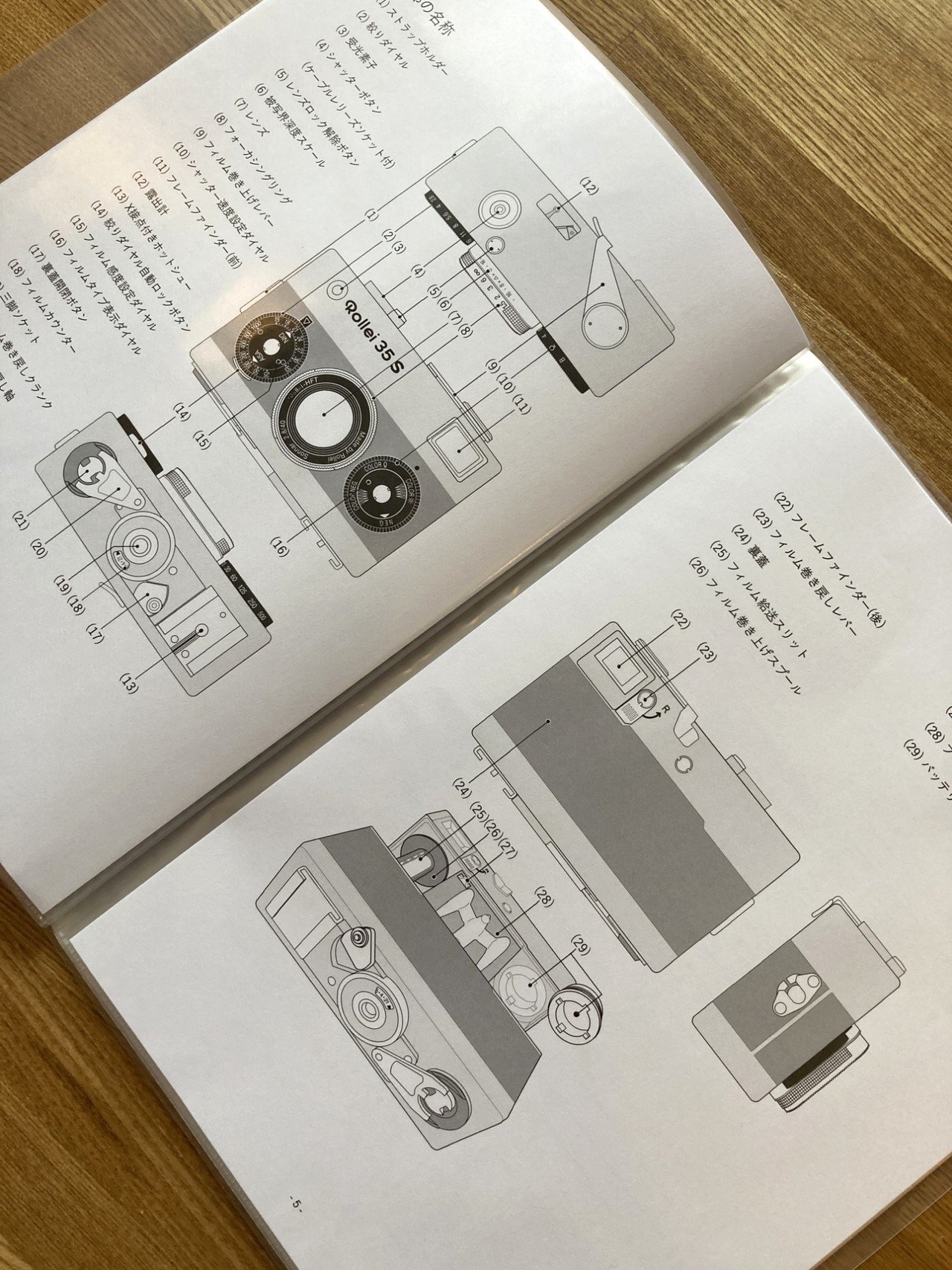Rollei 35 S 日本語でマニュアル｜HATTA