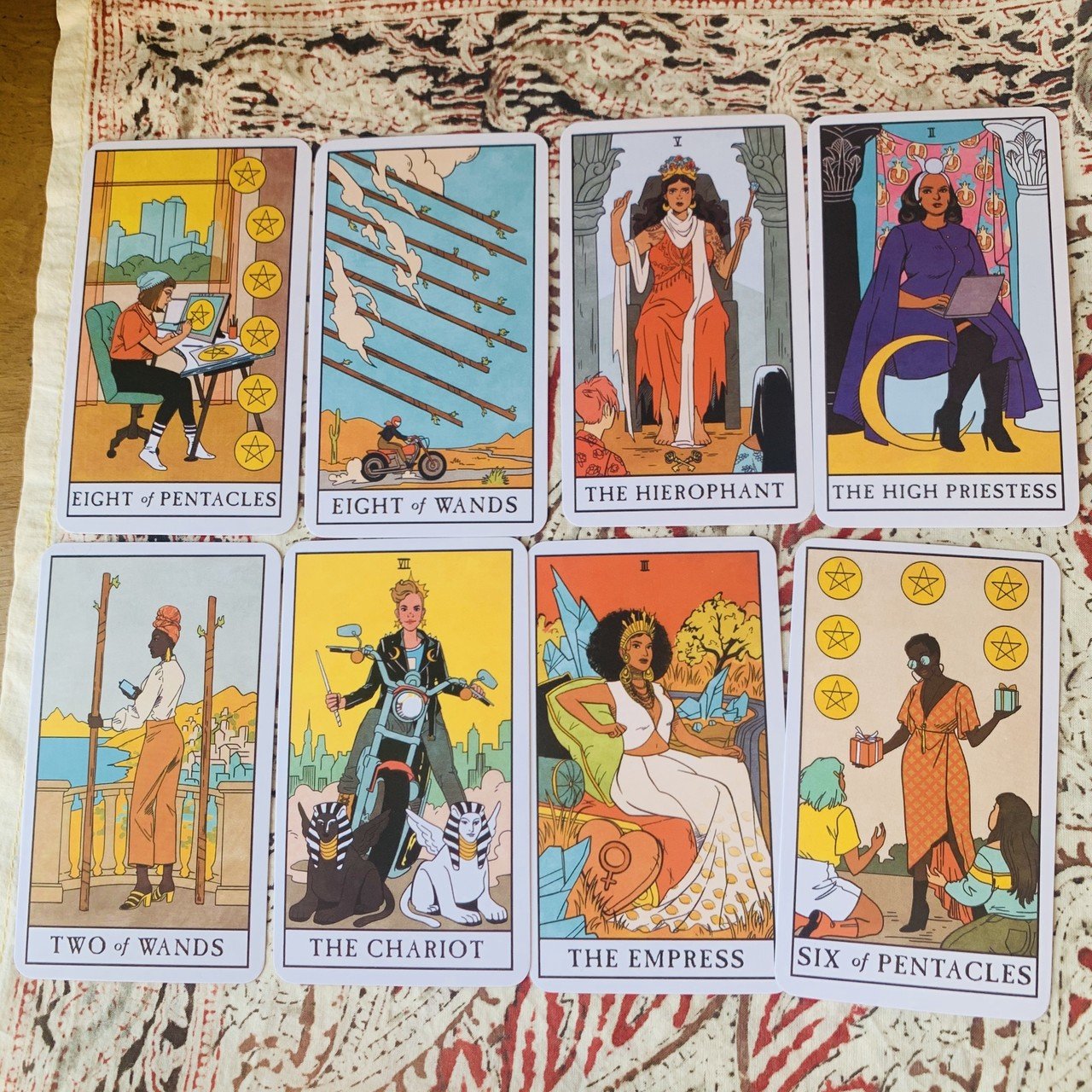 ウィッチ反逆者の心のタロット 現代アートを使ったオシャレなタロット