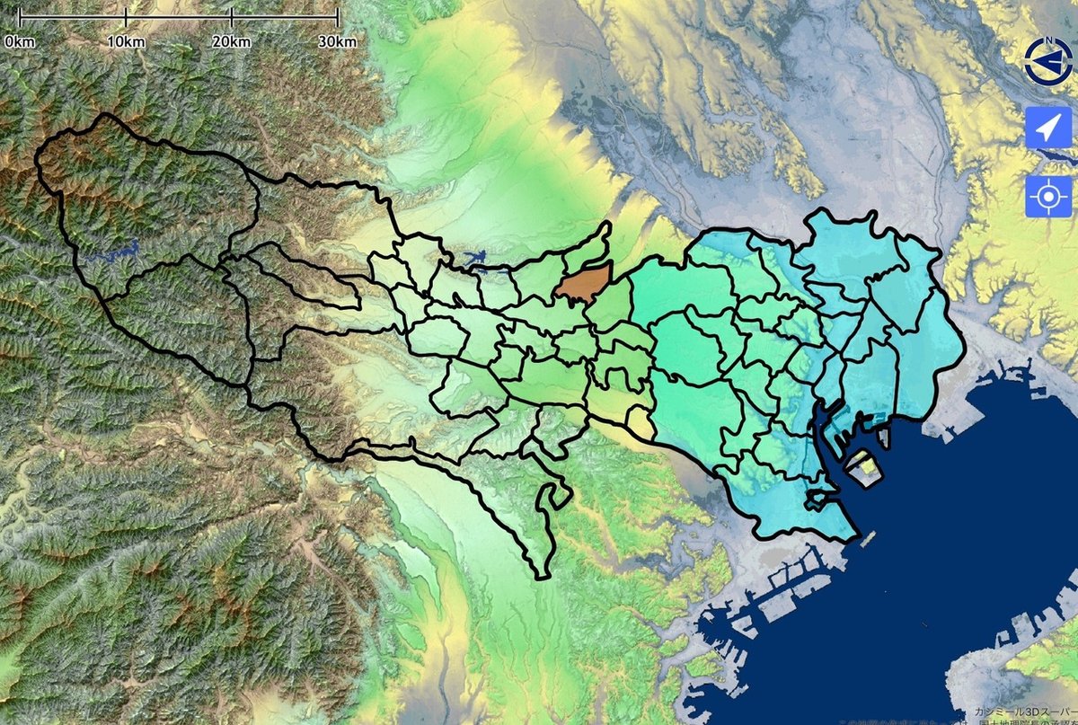 東久留米市位置