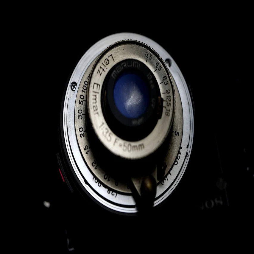 50mmレンズのメートル原器｜90年前のレンズ｜LEICA ライカ Elmar 