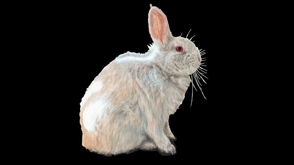 リアル系イラスト ウサギ Angelrabbits Note