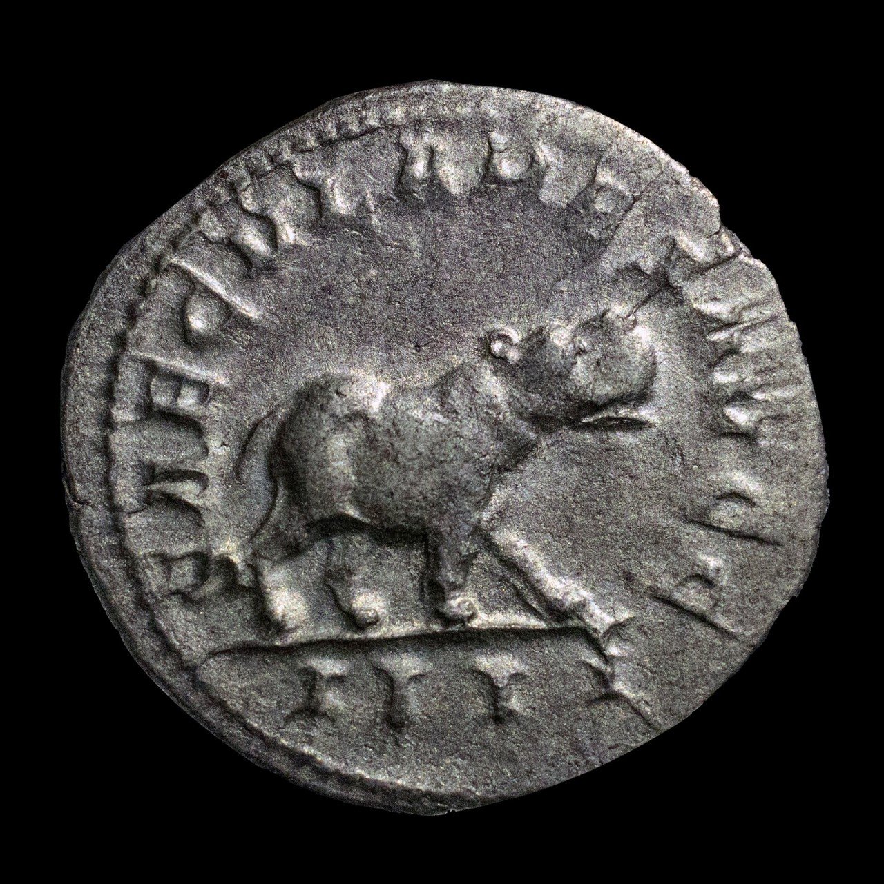 284年古代ローマ ディオクレティアヌス アルジェンテウス銀貨 NGC MS