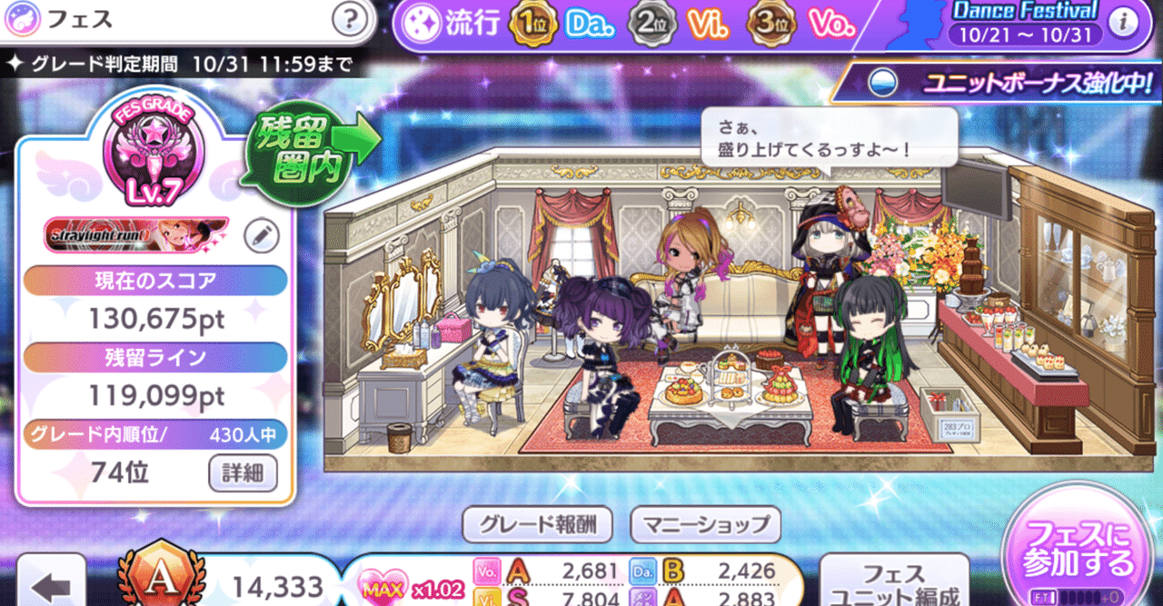 グレードフェスにおけるストレイライトの現状 2 5周年版 うさぎらーめん Note