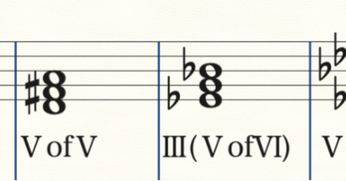 ピストン和声 16ピストン「2次ドミナント」｜しもきん