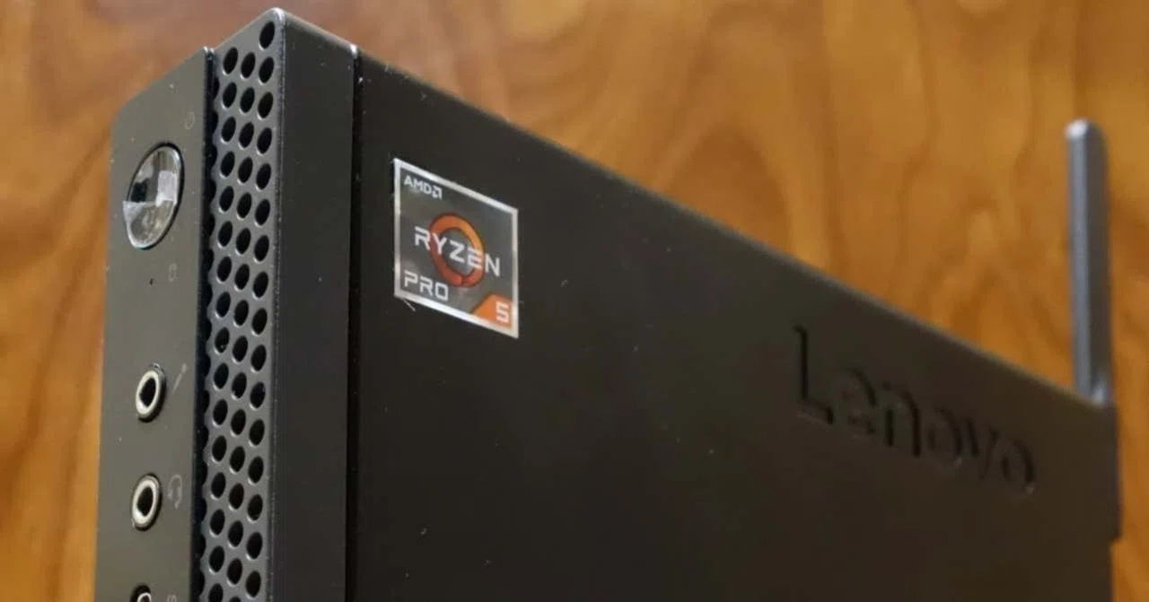 Lenovo ThinkCentre m75q メモリ32G 暗い SSD1TB