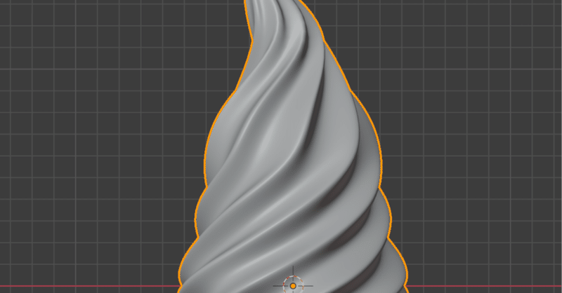 Blender ソフトクリームの作り方 その１クリーム部分 Takichi Neo Note