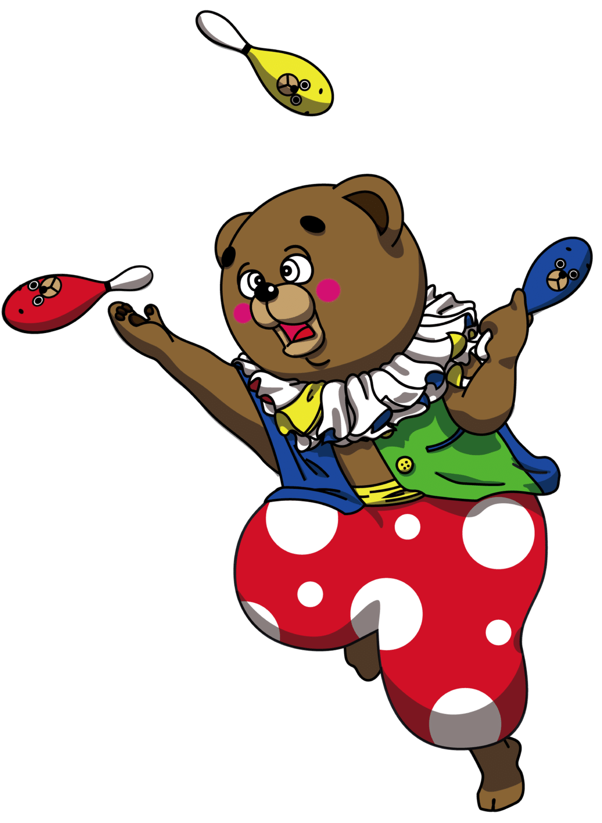 絵画。原画【バレエを踊る熊ちゃん】 絵画。原画【クリスマスを迎えて可愛い熊ちゃん】 絵画 アカザ麦