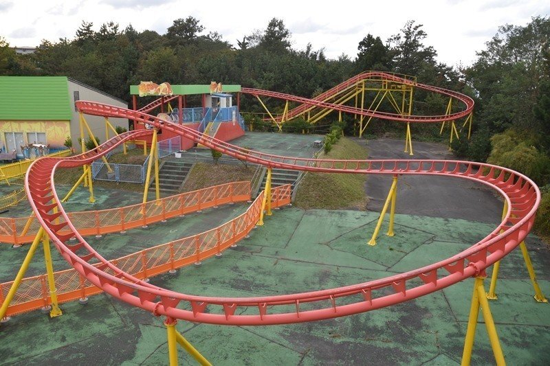 秋田県 1パーク 1機種 Airtime ジェットコースター 遊園地レビュー Note