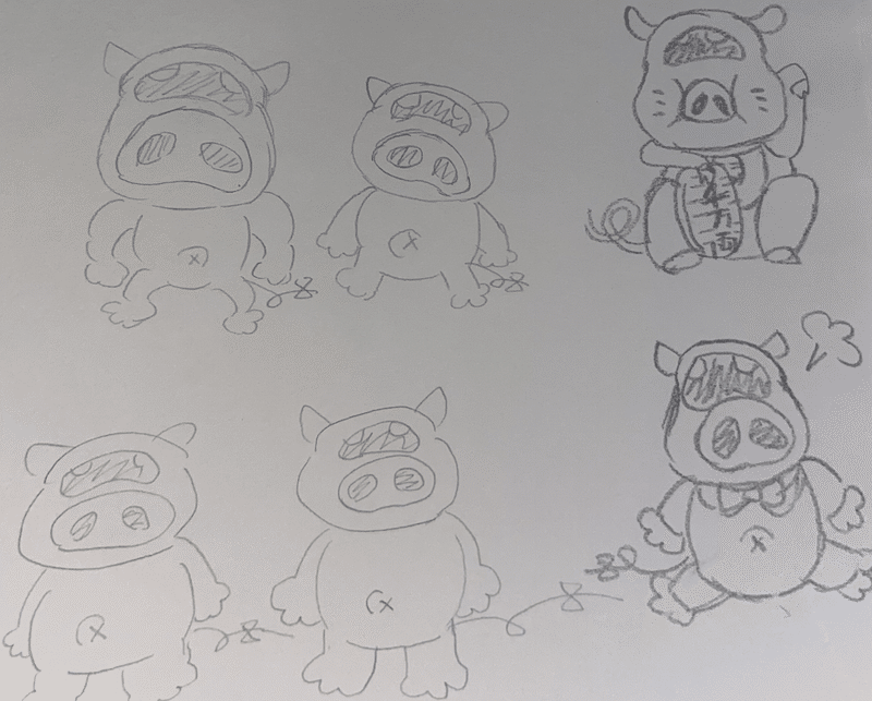 タイムボカンシリーズを描く 長女 Note