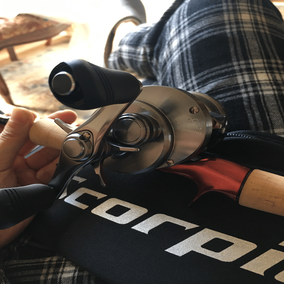 新しい相棒！湖タックル。スコーピオンとカルカッタコンクエスト