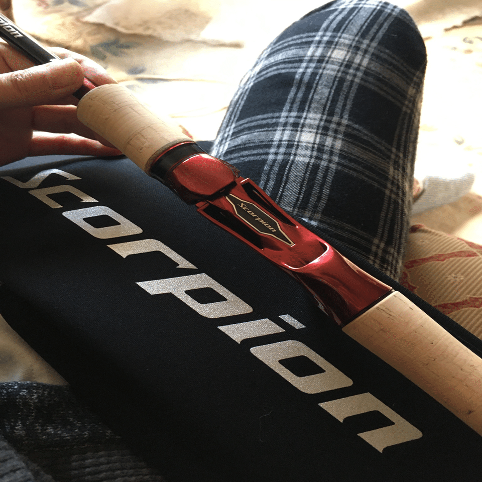 新しい相棒！湖タックル。スコーピオンとカルカッタコンクエスト