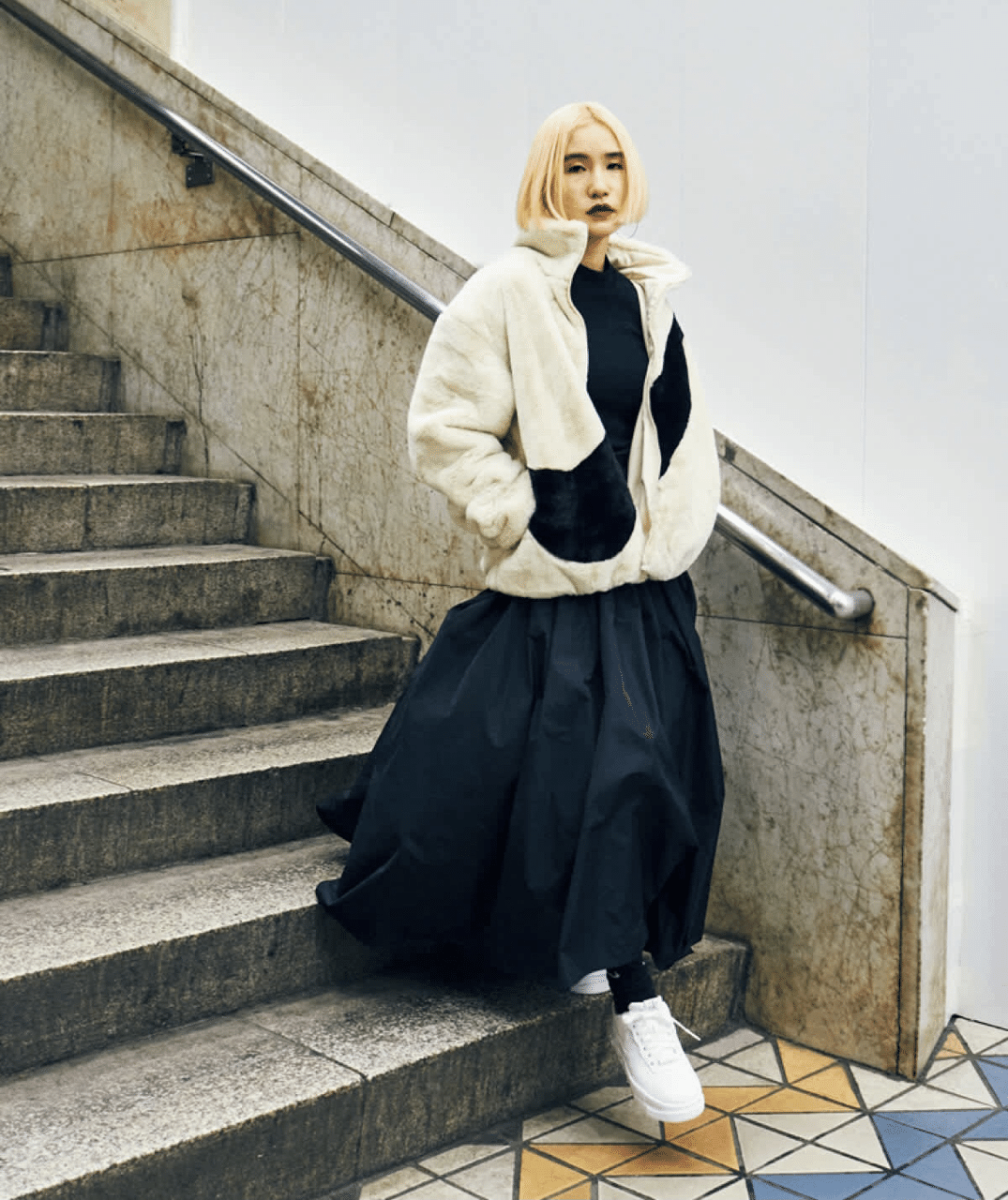 美品クリーニング済✨NIKE フェイクファー ジャケット 美品クリーニング済✨NIKE フェイクファー ジャケット