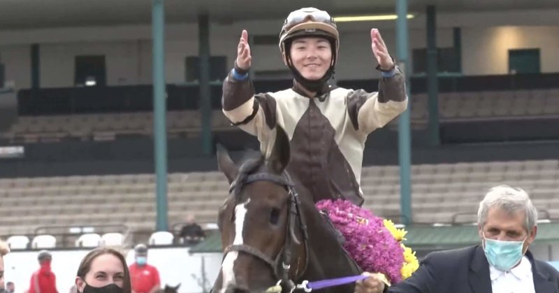 片目を失った馬マイティハートと福元騎手 もうひとつの三冠挑戦 伊藤隼之介 Qrout Inc ウマ娘 シンデレラグレイ連載中 Note