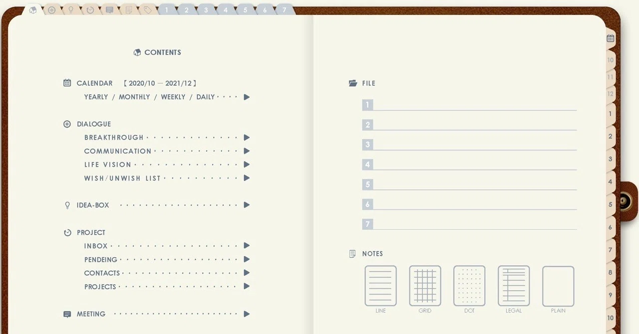 How to use the digital planner~｜HELLO PLANNER