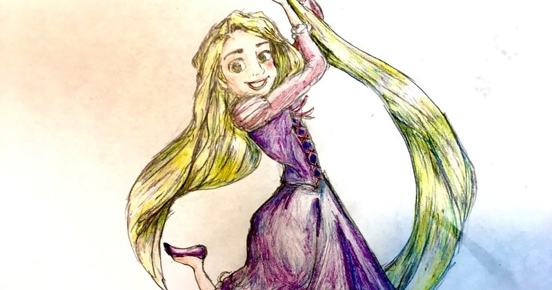 みんなでラプンツェルを描こう ラプンツェルミーティング リビング アトリエ まつばらあや Note